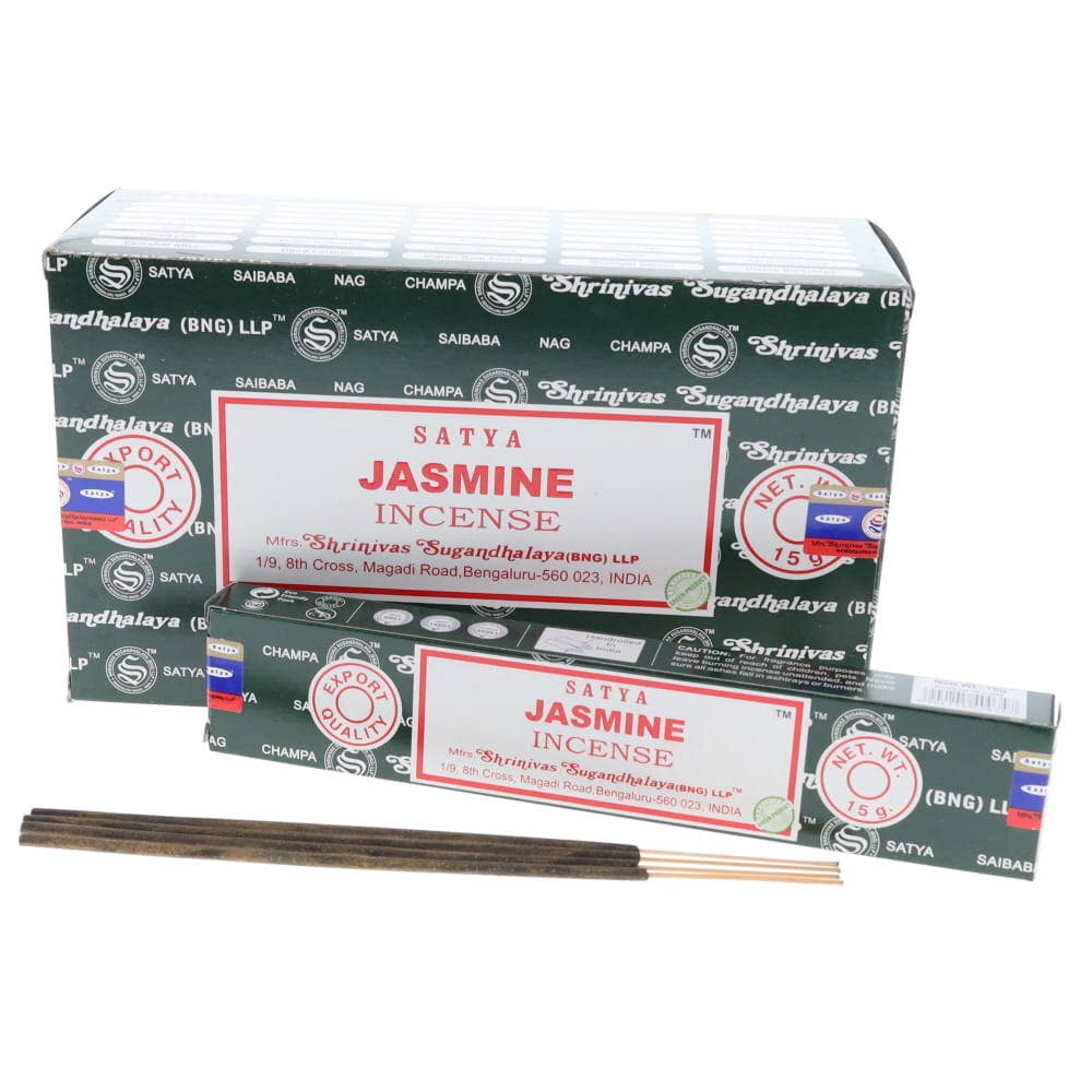 Jasmine Incense 15gms Sticks Satya (BNG)