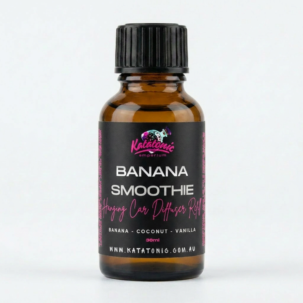 Banana Smoothie Hanging Car Diffuser Refill