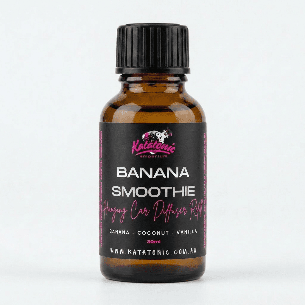 Banana Smoothie Hanging Car Diffuser Refill by Katatonic