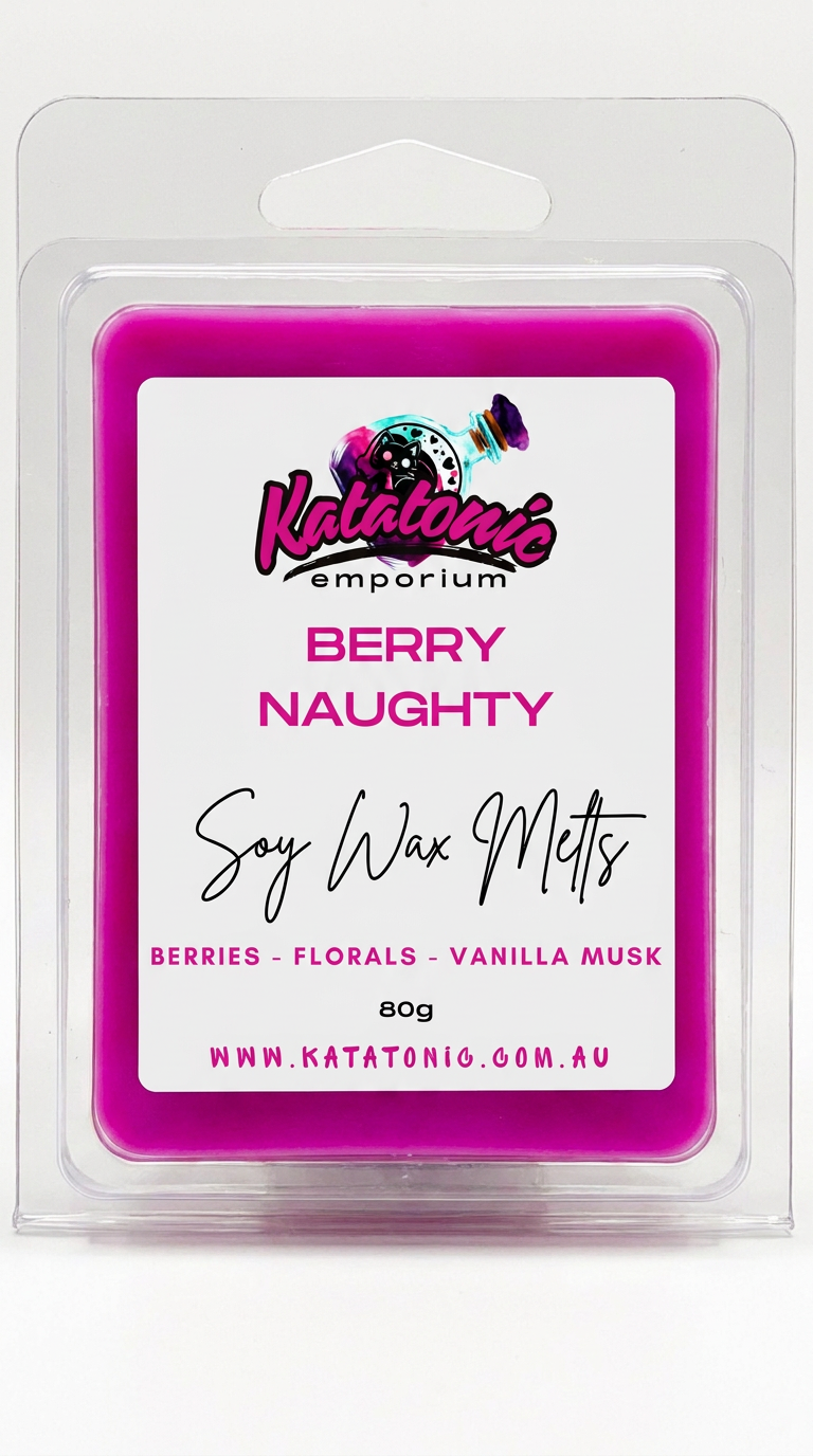 Berry Naughty Soy Wax Melts Clam Shell