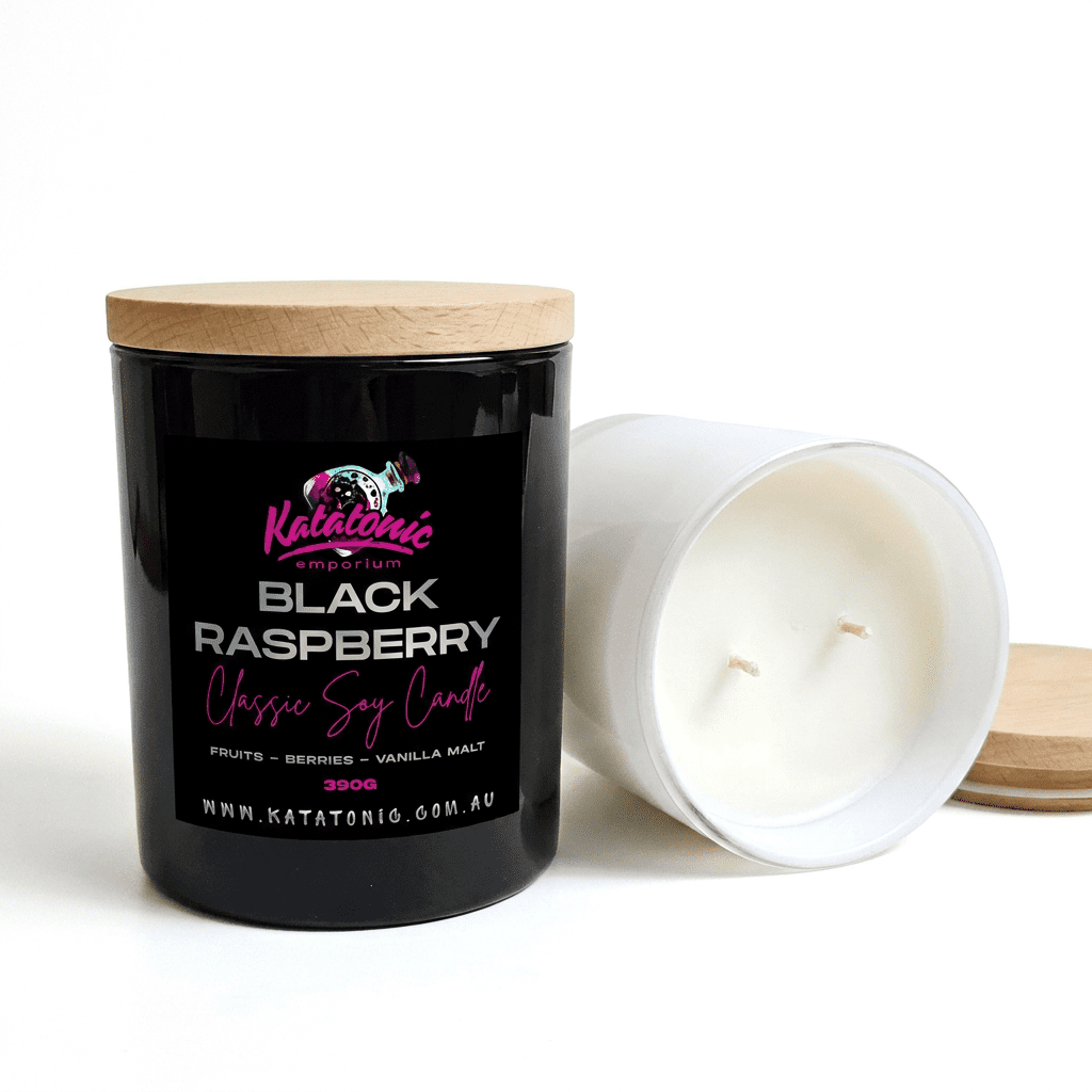 Black Raspberry Soy Candle Black XL 2 Wicks