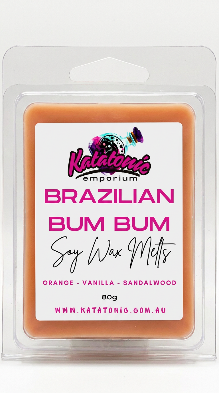 Brazilian Bum Bum Type Wax Melts Clam Shell