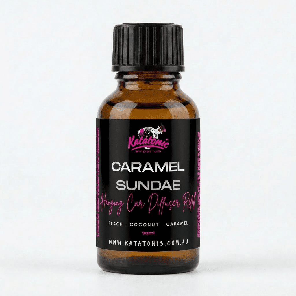Caramel Sundae Hanging Car Diffuser Refill by Katatonic