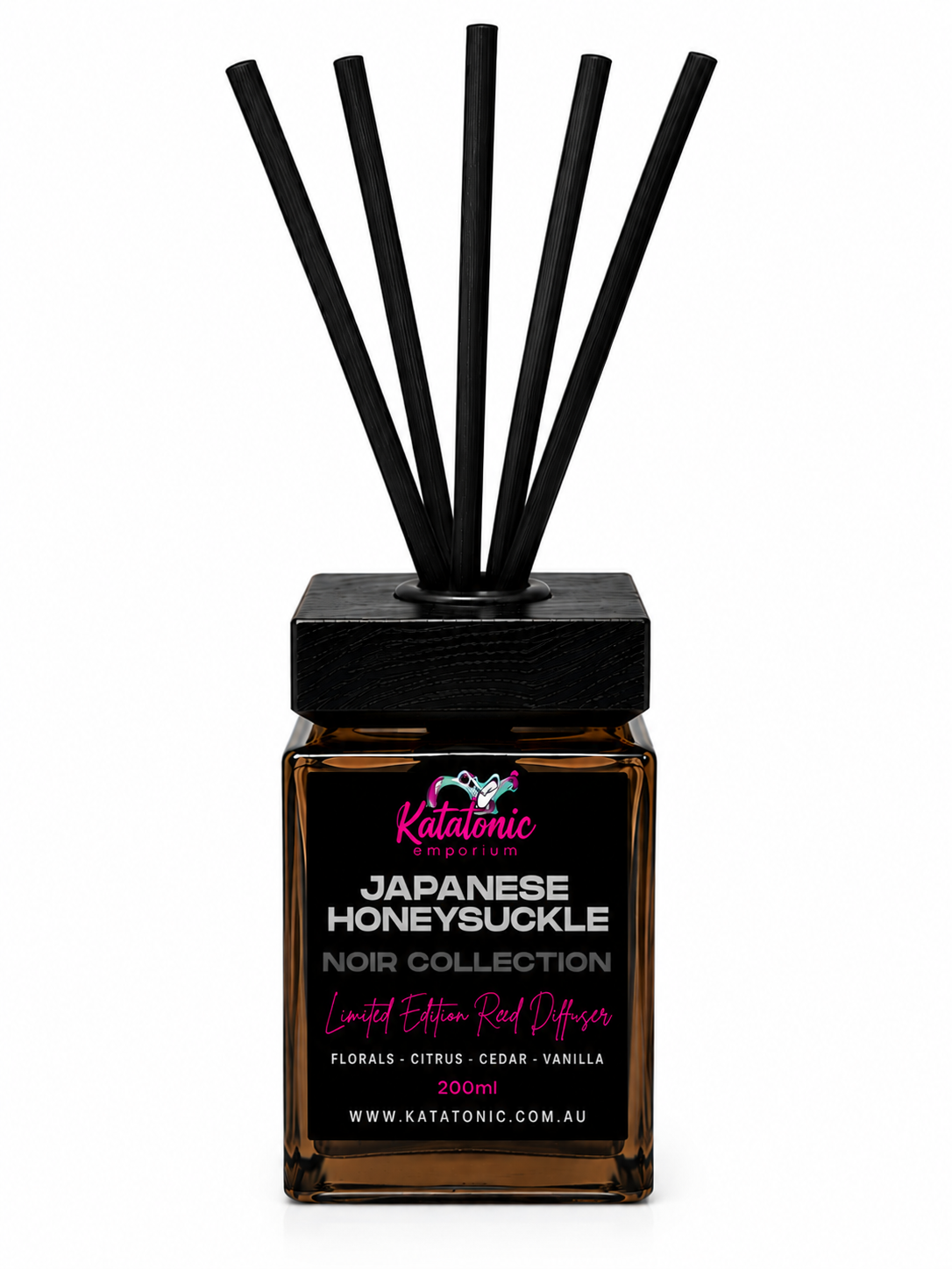 JAPANESE HONEYSUCKLE REED DIFFUSER 190ML NOIR SMOKE