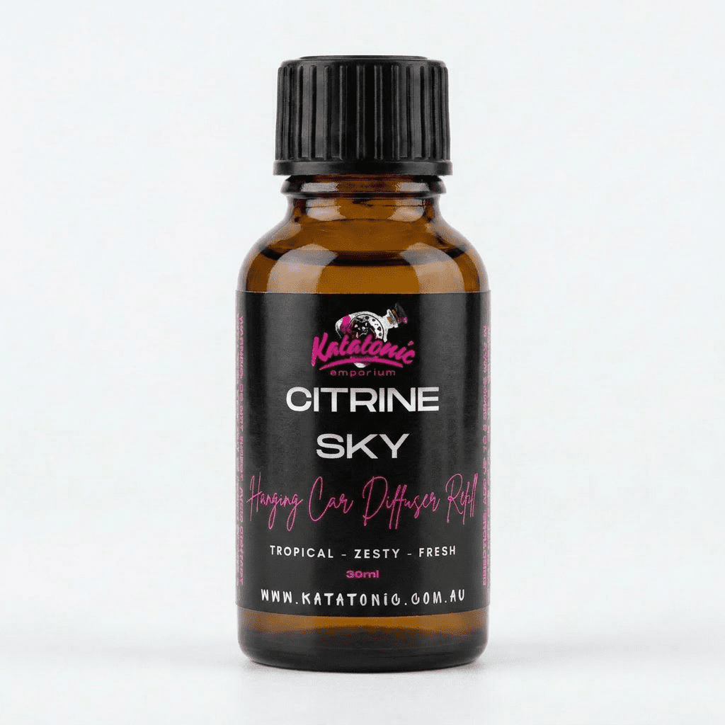 Citrine Sky Hanging Car Diffuser Refill by Katatonic