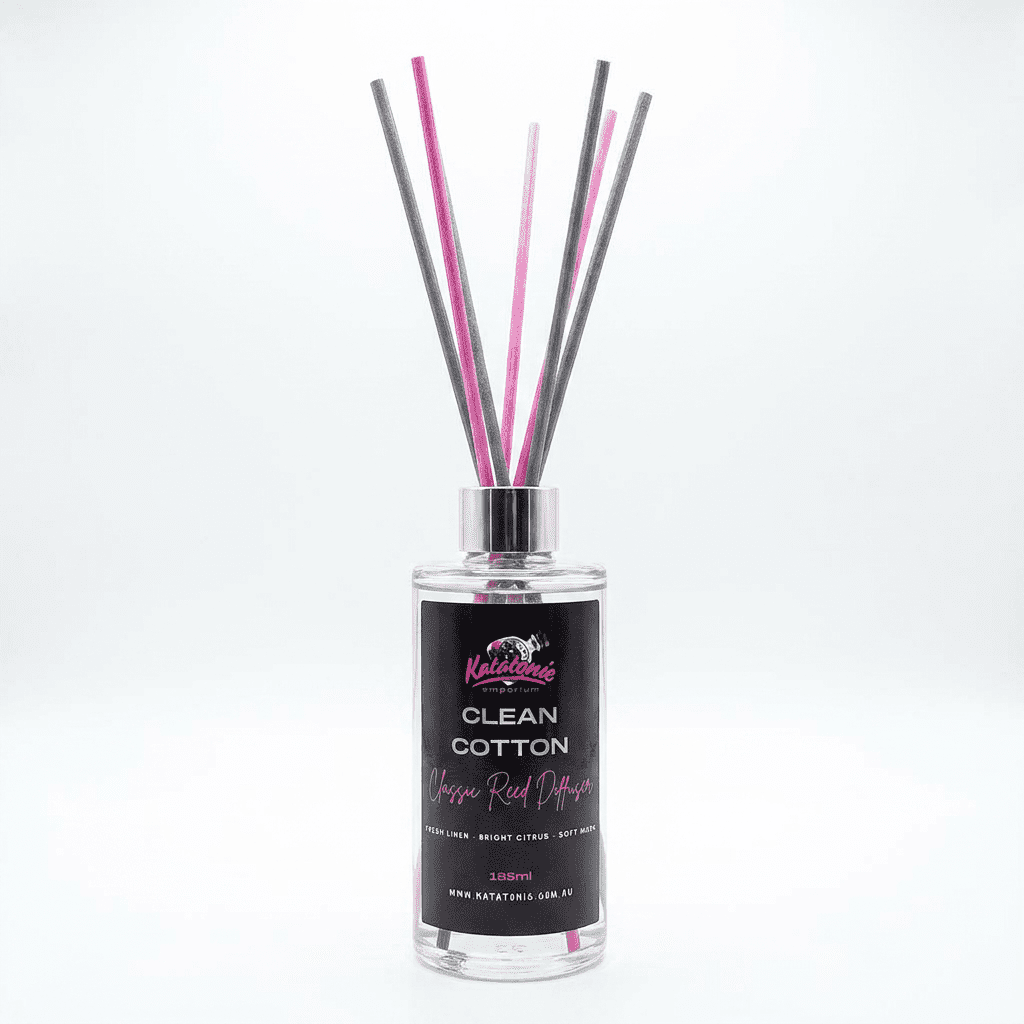 Clean Cotton Reed Diffuser Tall 185ml