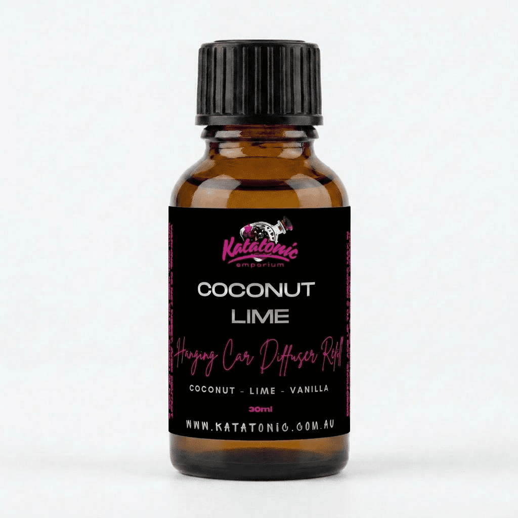 Coconut Lime Hanging Car Diffuser Refill by Katatonic