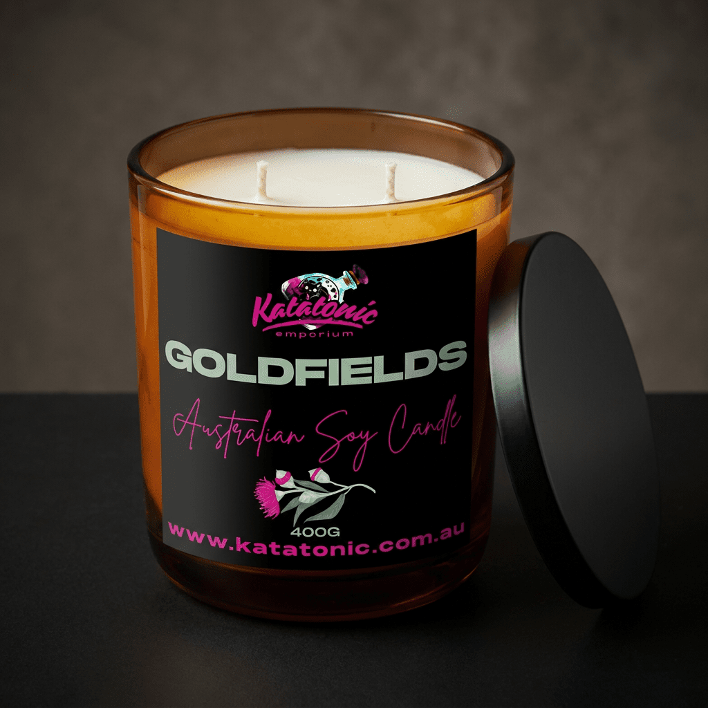 Goldfields Soy Candle Amber 400gm by Katatonic
