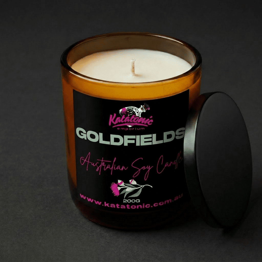 Goldfields Soy Candle Amber 200gm by Katatonic