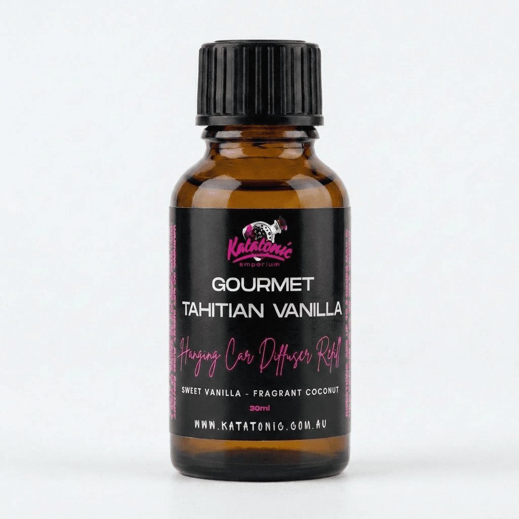 Gourmet Tahitian Vanilla Hanging Car Diffuser Refill by Katatonic