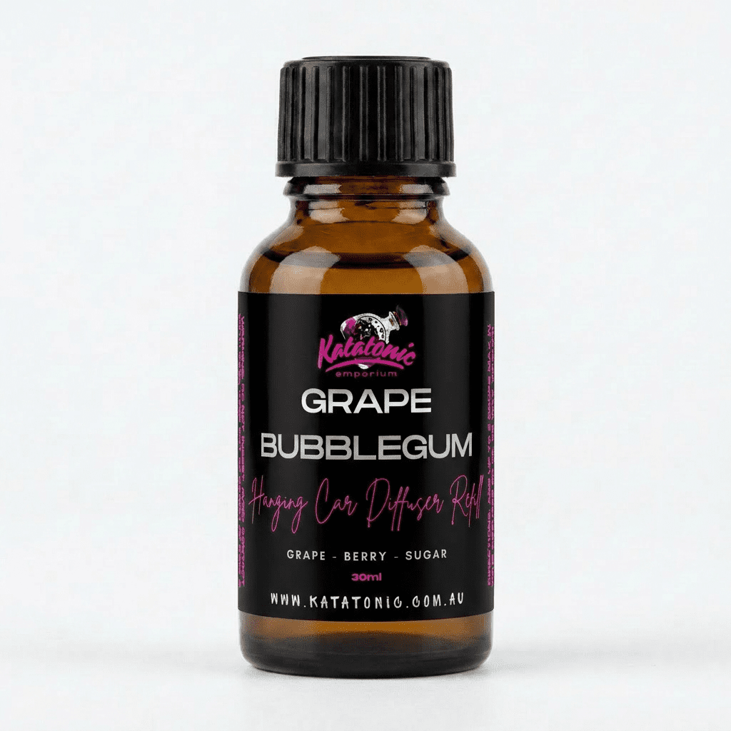 Grape Bubblegum Hanging Car Diffuser Refill by Katatonic