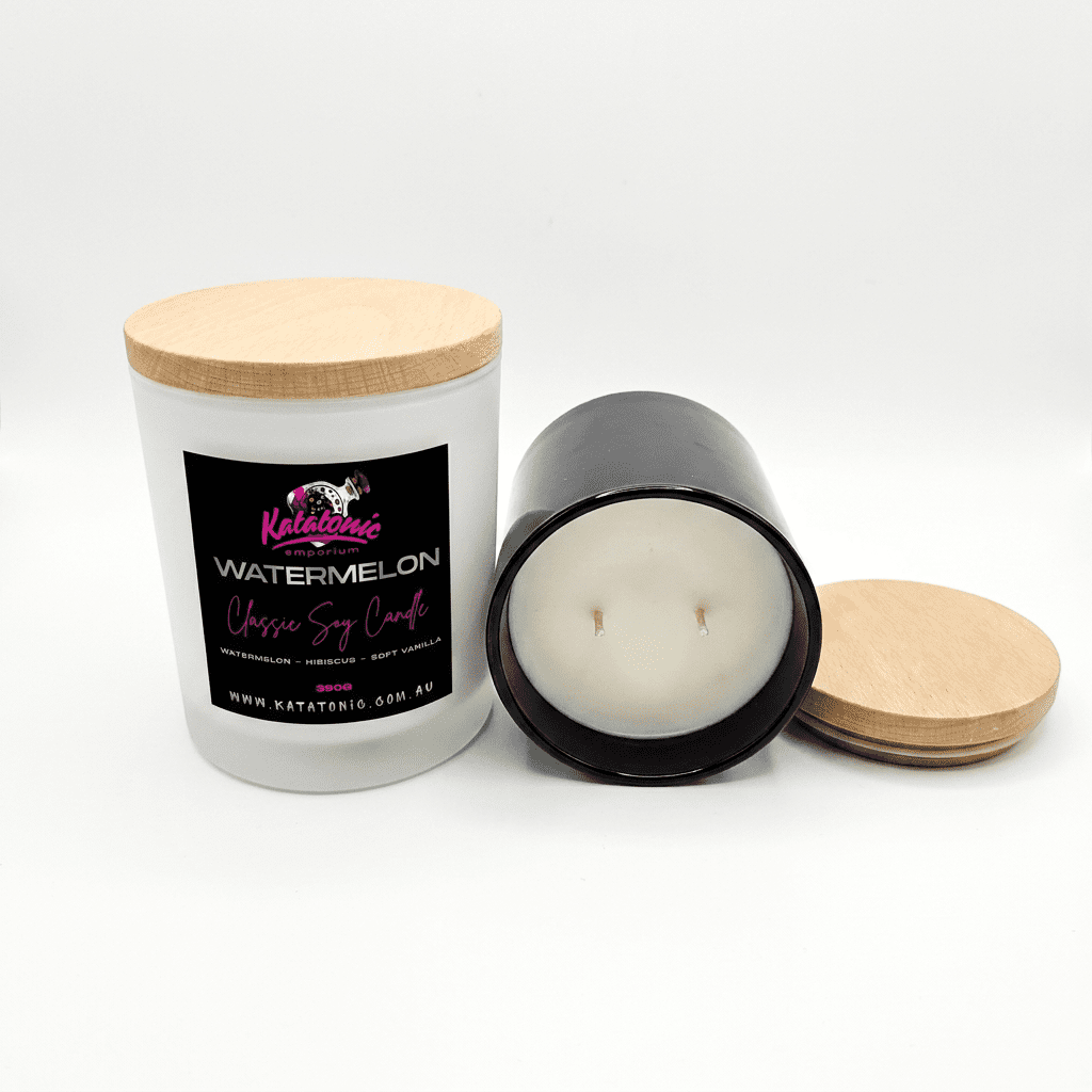 Watermelon Soy Candle White XL 2 Wick