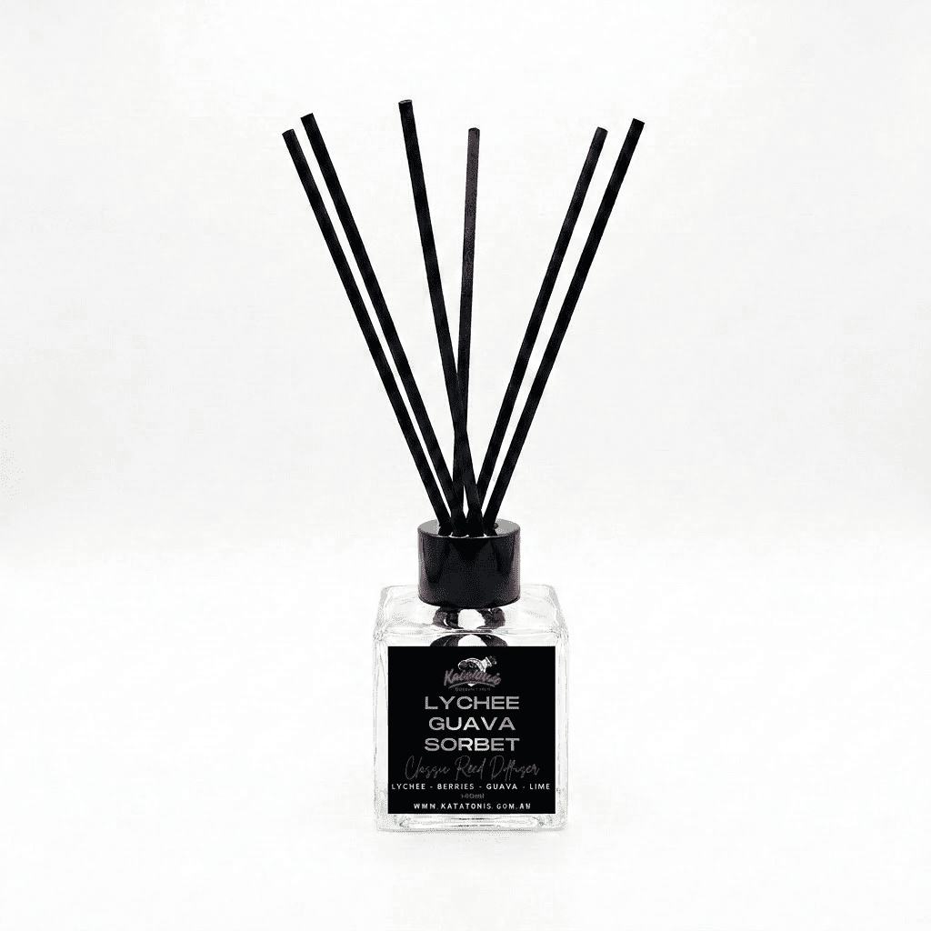 Lychee & Guava Sorbet Reed Diffuser Square 140ml
