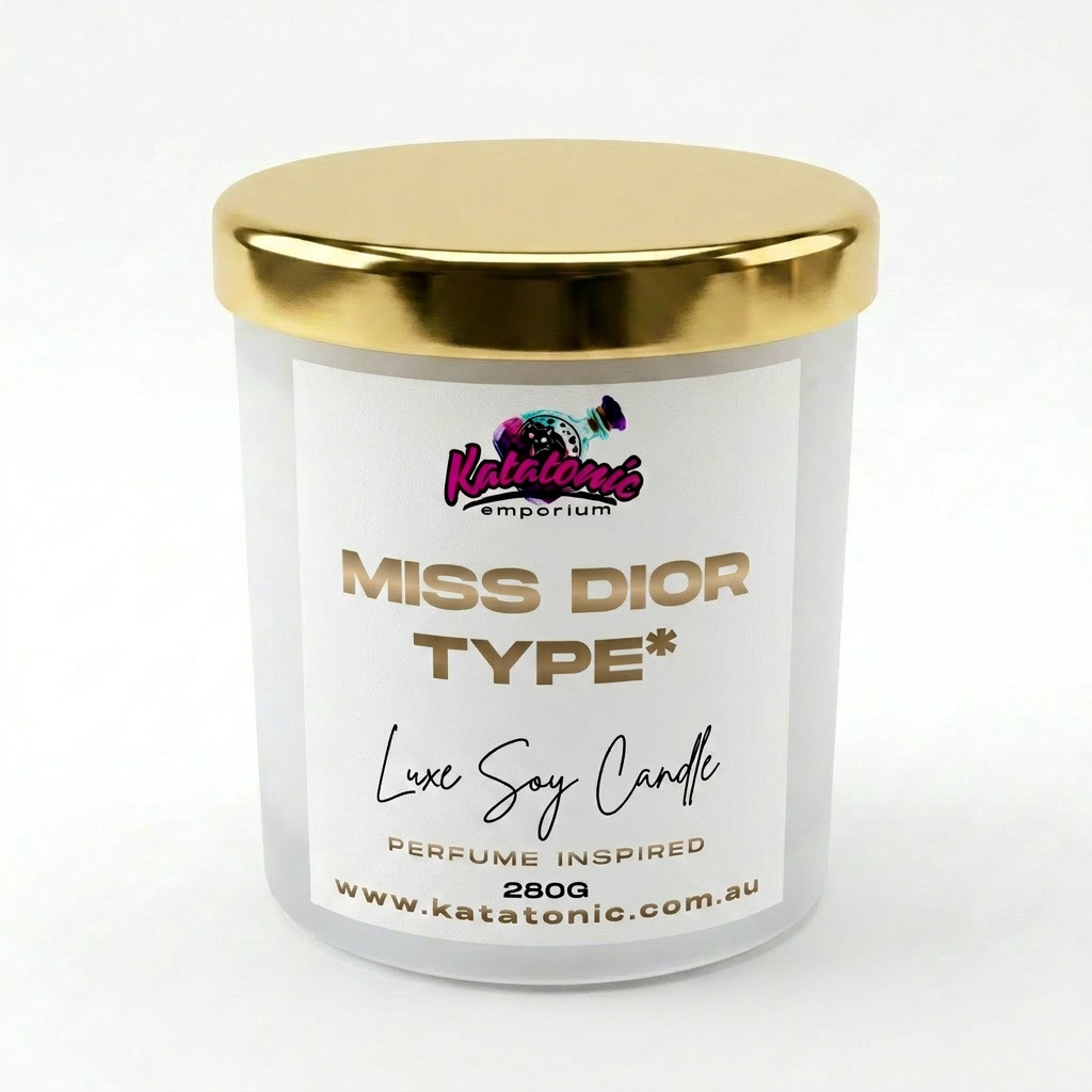 Miss Dior Type Soy Candle Luxe Large