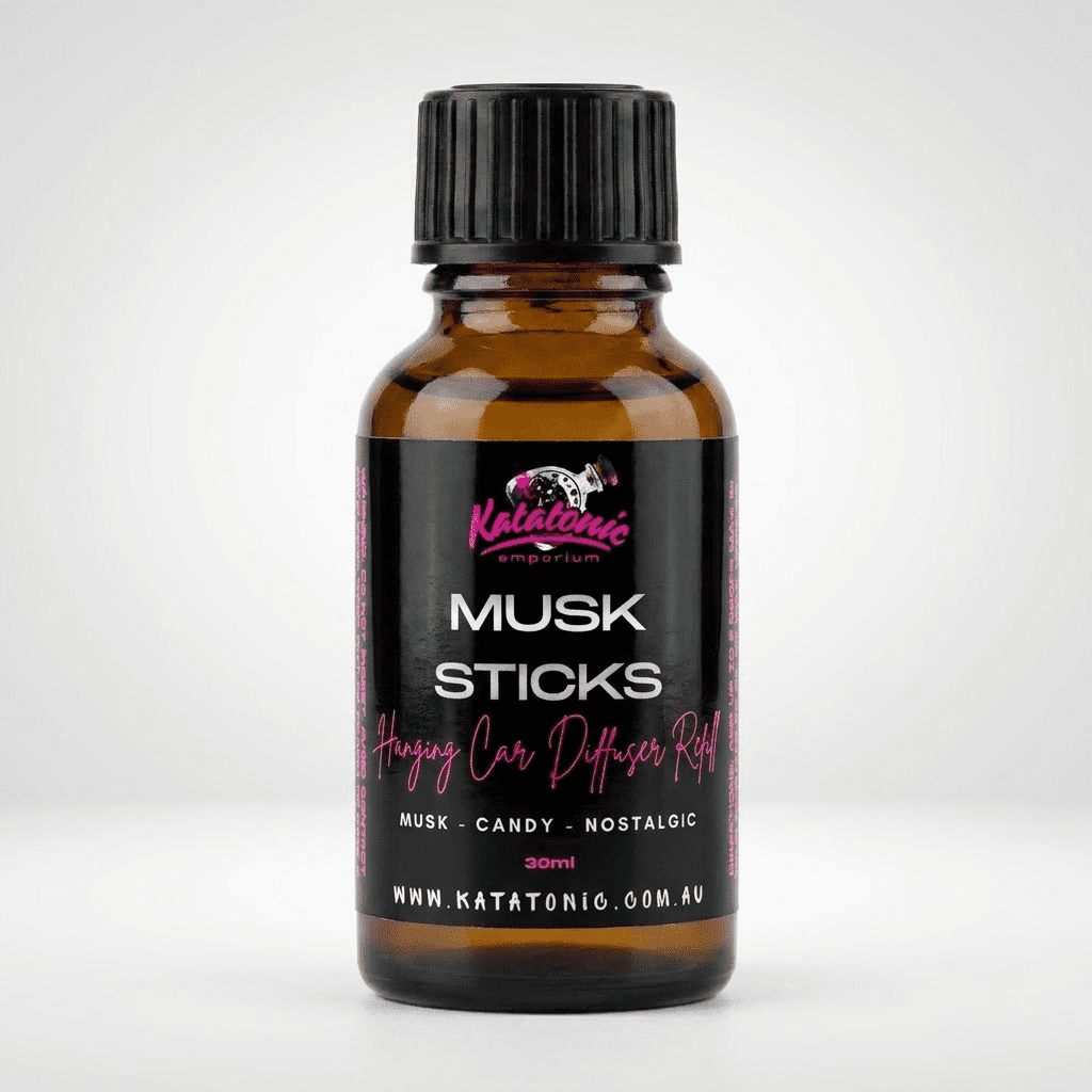 Musk Sticks Hanging Car Diffuser Refill by Katatonic