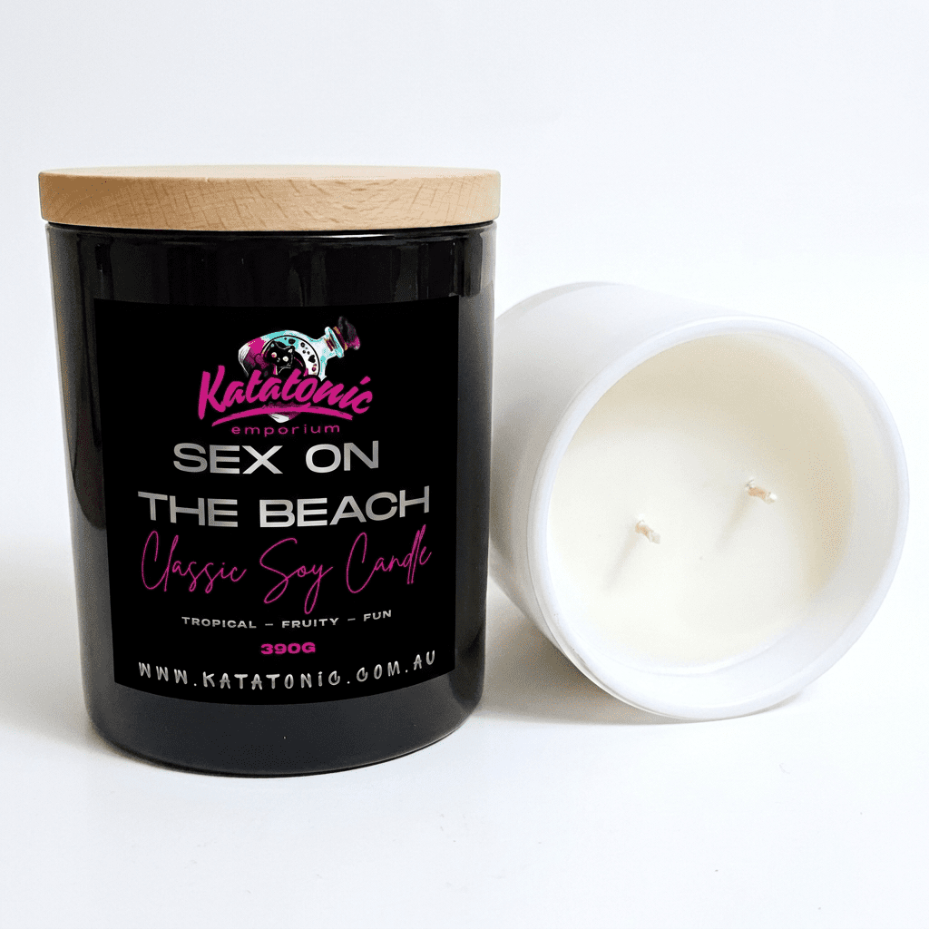 Sex on the Beach Soy Candle Black XL 2 Wick