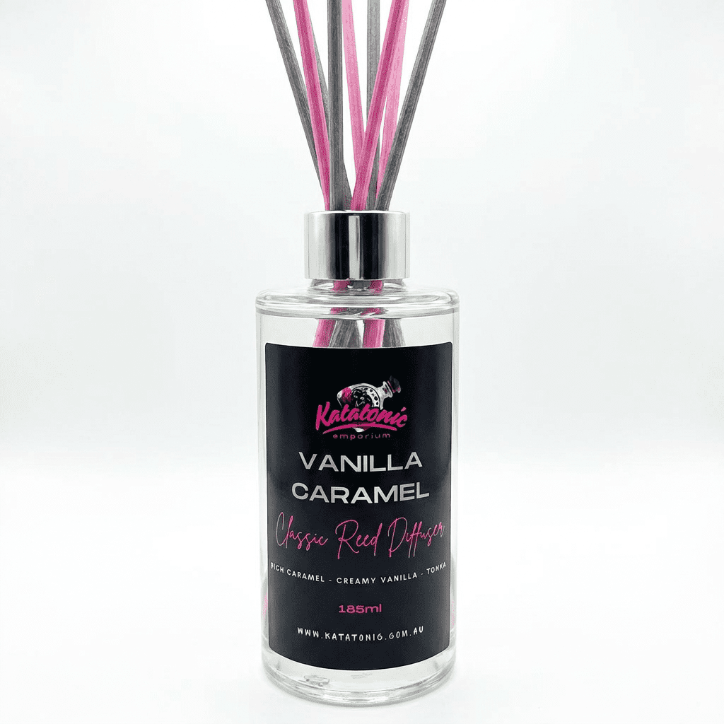Vanilla Caramel Reed Diffuser Tall 185ml