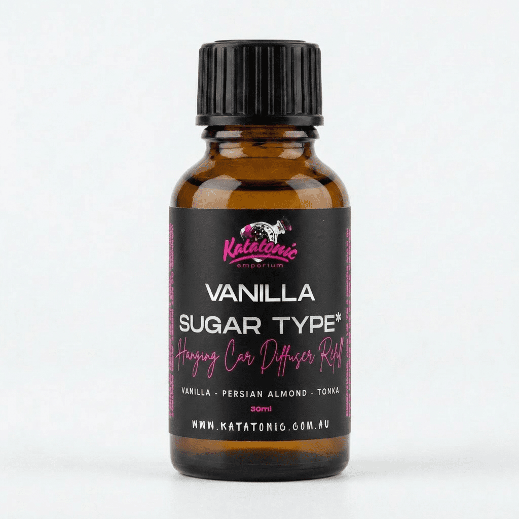Vanilla Sugar Type* Hanging Car Diffuser Refill by Katatonic