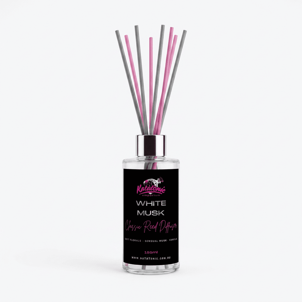 White Musk Reed Diffuser Tall 185ml