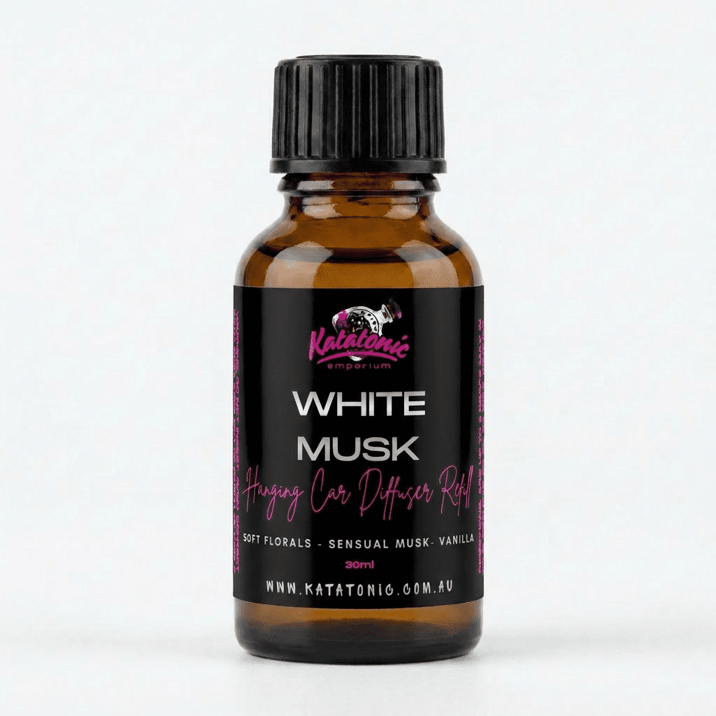 White Musk Hanging Car Diffuser Refill by Katatonic