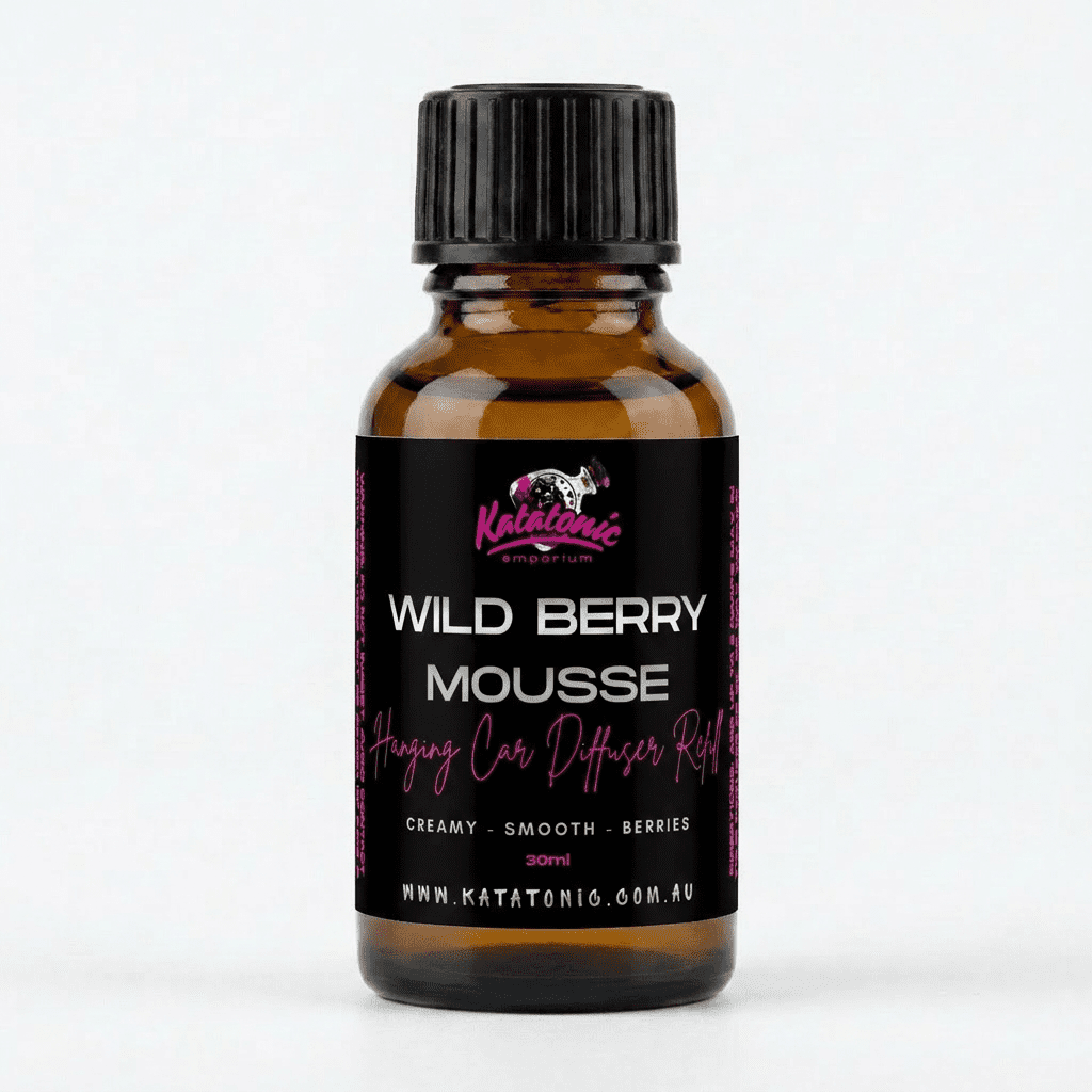 Wild Berry Mousse Hanging Car Diffuser Refill by Katatonic
