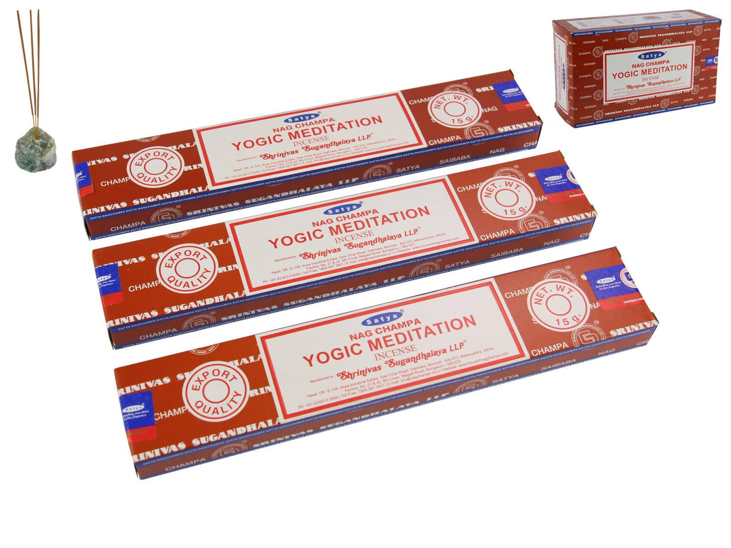 Satya "Yogic Meditation" Incense 15grams
