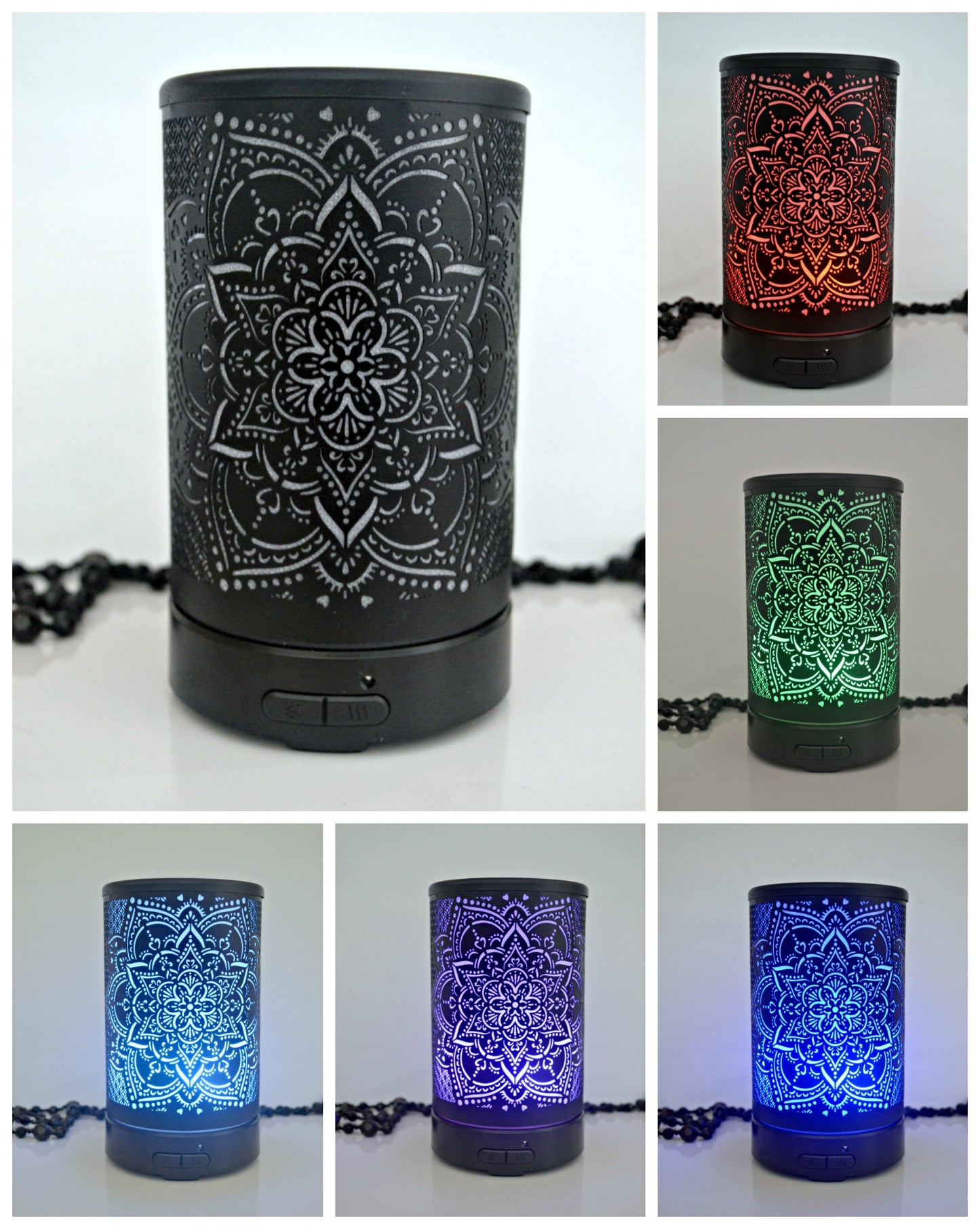 BLACK METAL MANDELA SONIC DIFFUSER