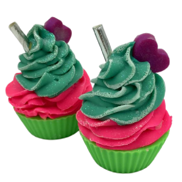 PINK MOSCATO CUPCAKE ARTISAN SOAP