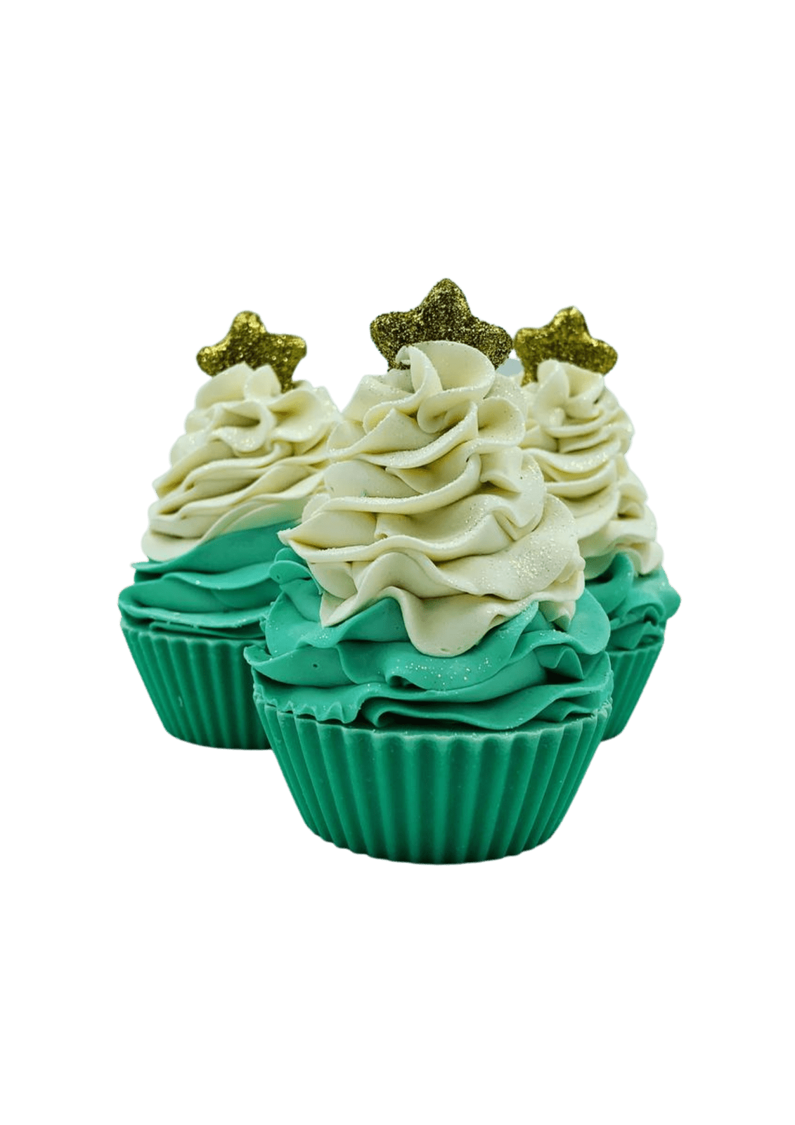 WHITE CHRISTMAS CUPCAKE ARTISAN SOAP