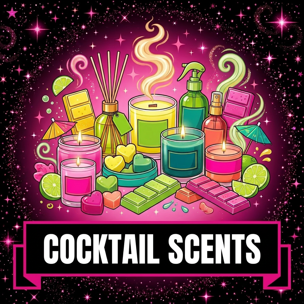 LUXE NAKED SOY MELTS COCKTAIL SCENTS