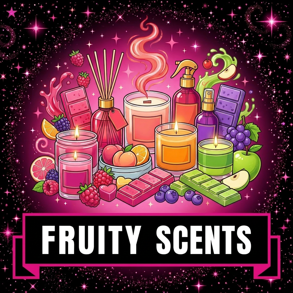LUXE NAKED SOY MELTS FRUITY SCENTS