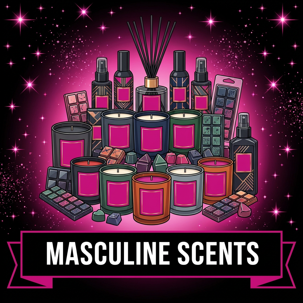 SOY WAX SNAP BARS MASCULINE SCENTS