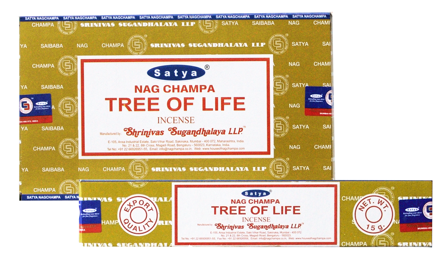 Satya "Tree of Life" Incense 15grams