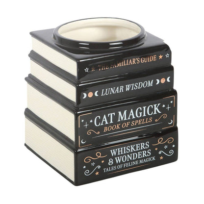Black Cat Magick Book Stack Vase - product image 2