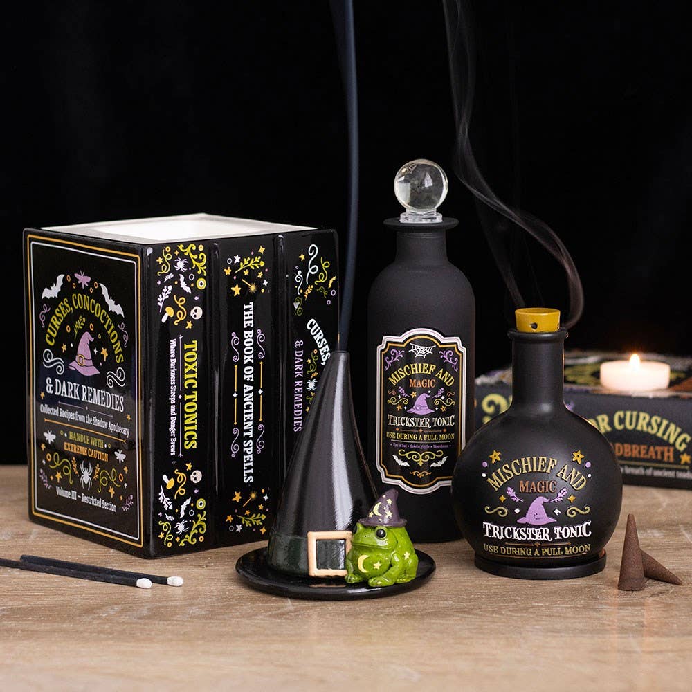 Witch's Apothecary Book Shaped Oil Burner - product image 5