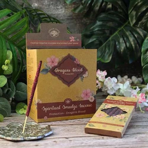 Dragon Blood for Protection Smudge Incense 8 Short Sticks