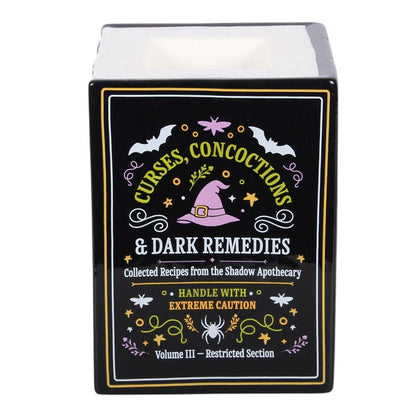 Witch's Apothecary Book Shaped Oil Burner - product image 3