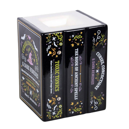Witch's Apothecary Book Shaped Oil Burner - product image 2