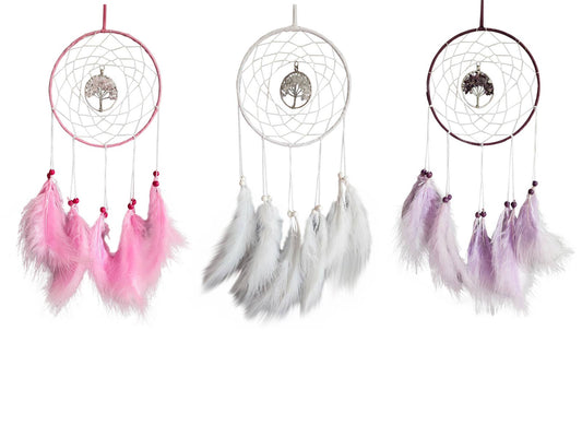16cm Dream Catcher with Tree of Life Gemstone