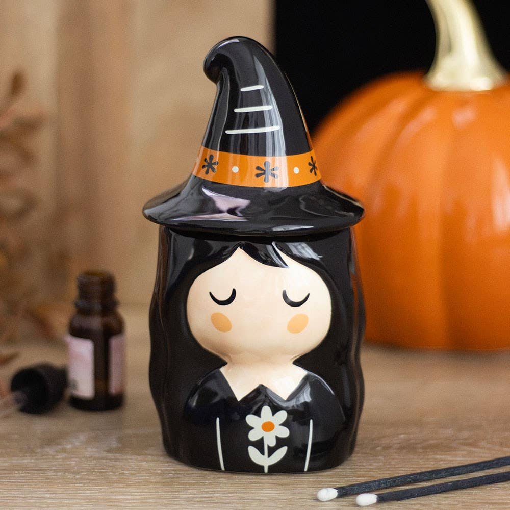 Frightful Folk Witch Oil Burner by Katatonic