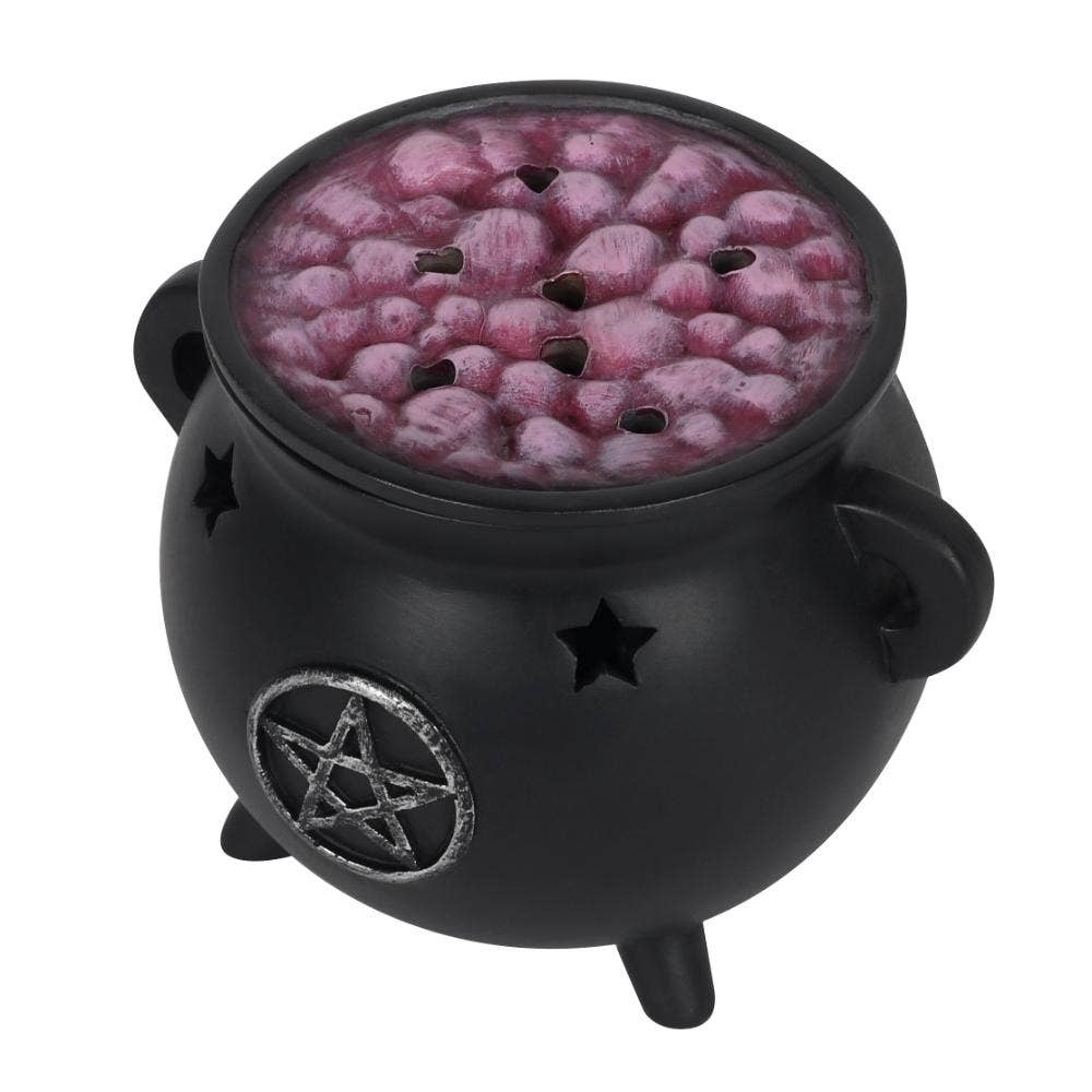 Pentagram Cauldron Incense Cone Holder - product image 2