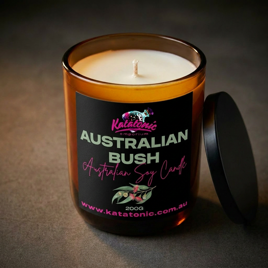 Aust. Bush Soy Candle Amber 200gm