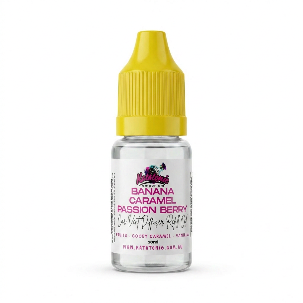 Banana Caramel Passion Berry Car Vent Diffuser Refill