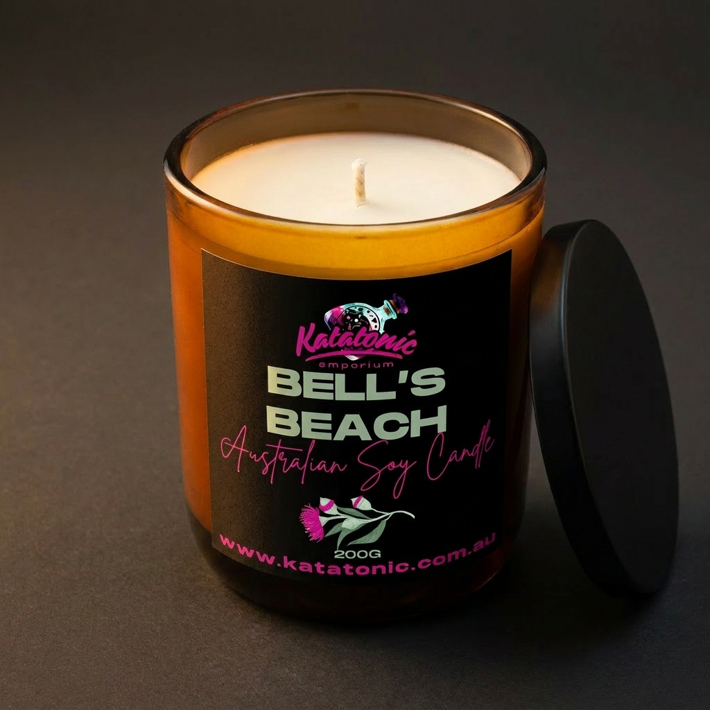 Bell's Beach Soy Candle Amber 200gm