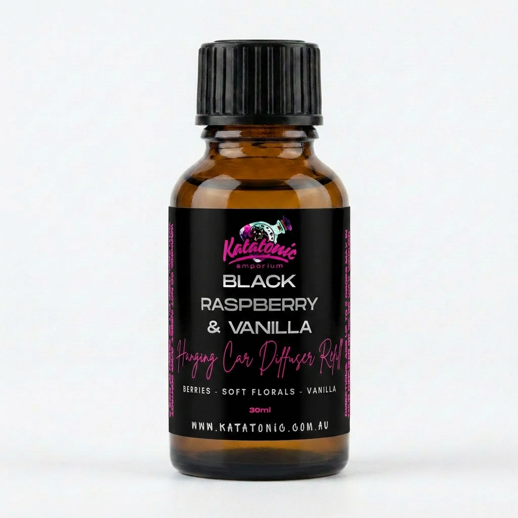 Black Raspberry and Vanilla Hanging Car Diffuser Refill