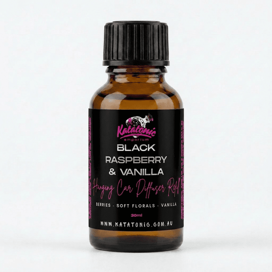 Black Raspberry and Vanilla Hanging Car Diffuser Refill