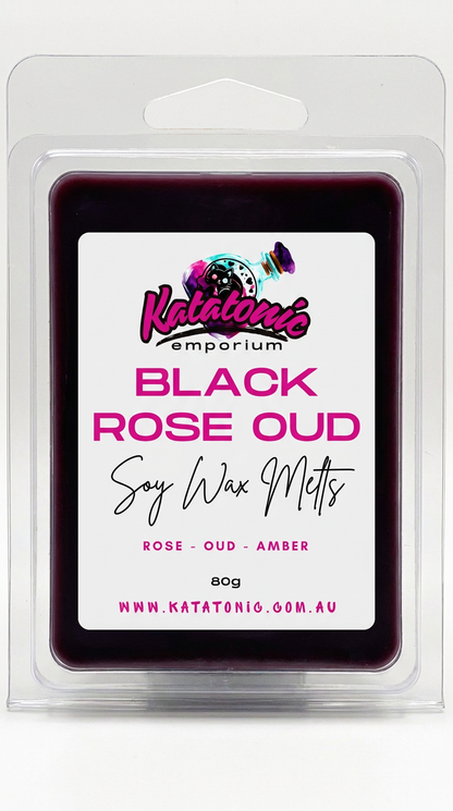 BLACK ROSE OUD SOY WAX MELTS