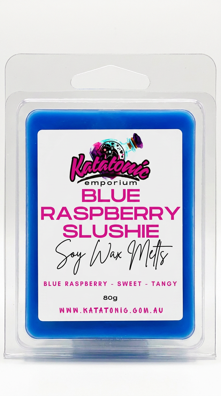BLUE RASPBERRY SLUSHIE SOY WAX MELTS