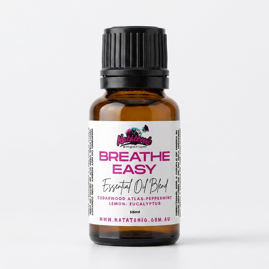 Breathe Easy Essential Oil Blend 15ml by Katatonic
