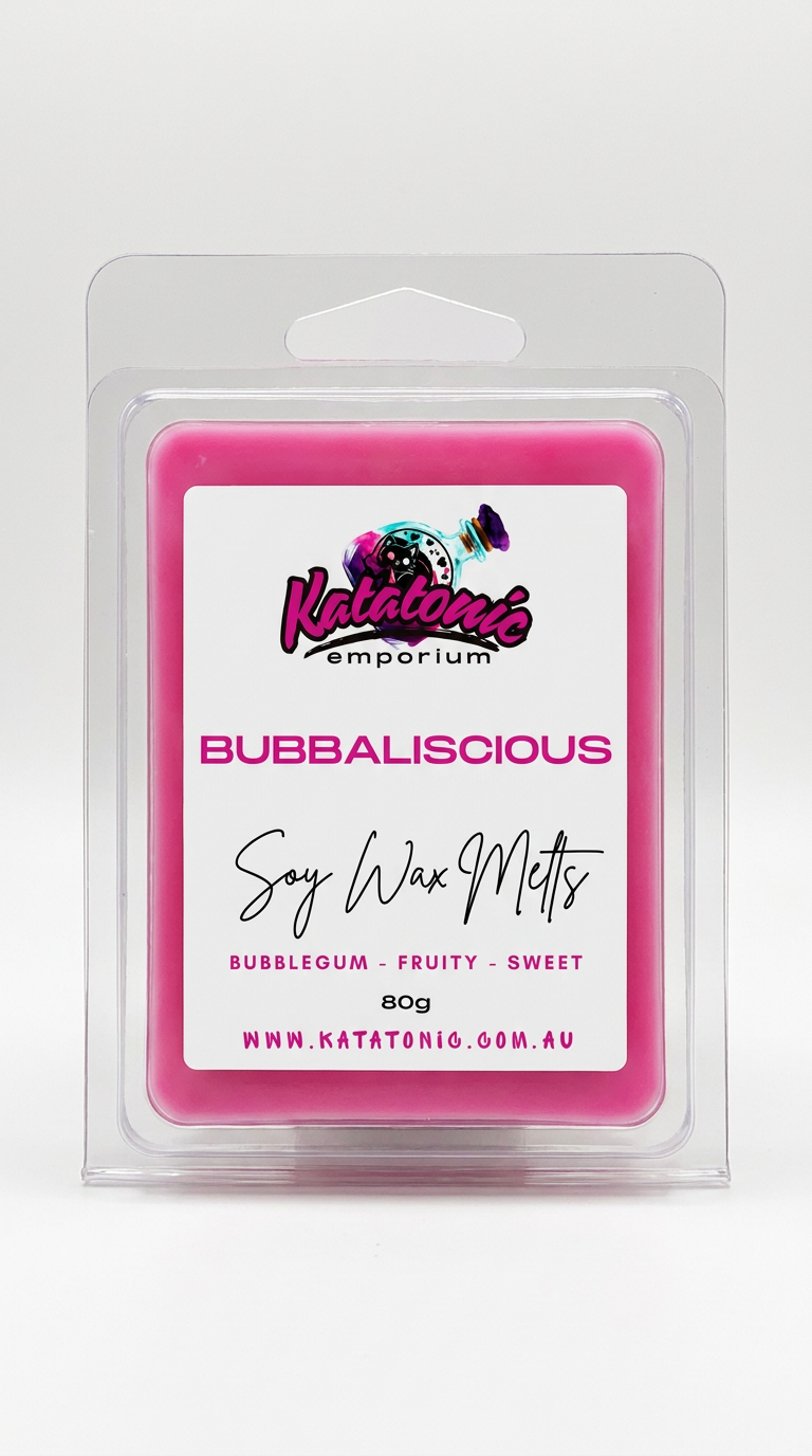 Bubbalicious Soy Wax Melts Clam Shell